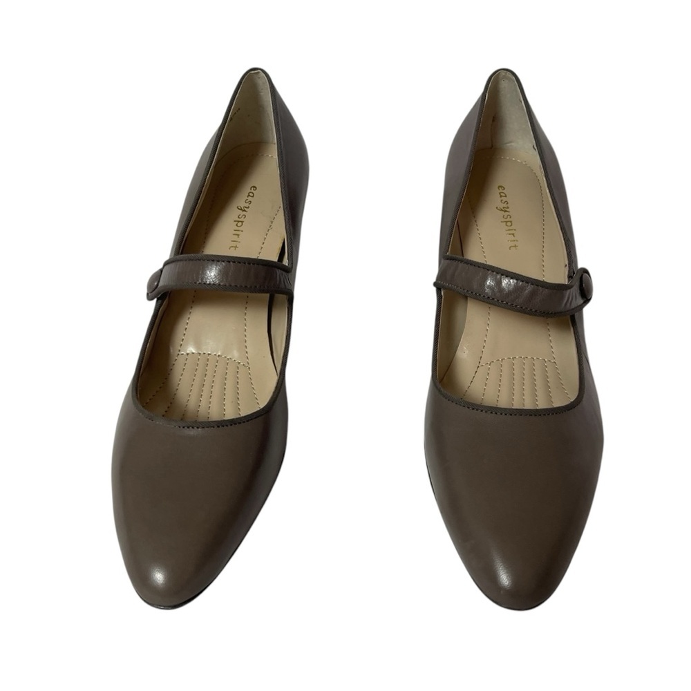 Easy Spirit‎ Brown Heels with Mary Jane Style